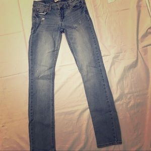 Aeropostale Women size 0 skinny blue jeans